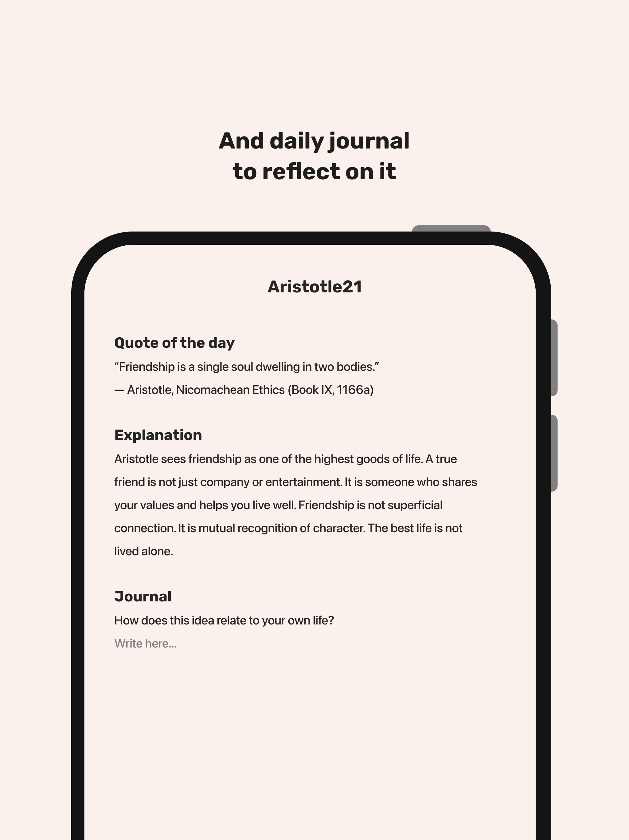 Aristotle21 - Daily philosophy screenshot 5
