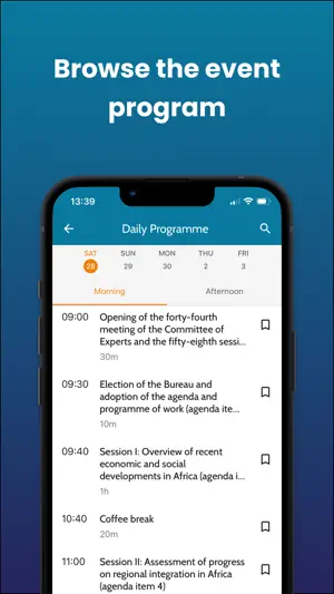 UNECA Events screenshot 3