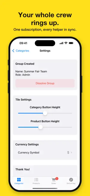 BarTill – Bar POS & Register screenshot 2