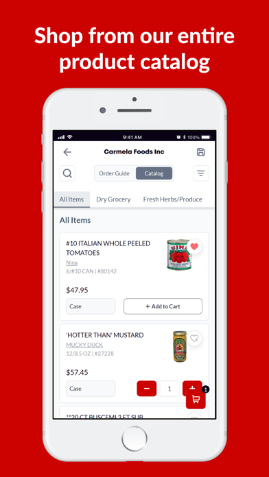 Screenshot #3 pour Carmela Foods