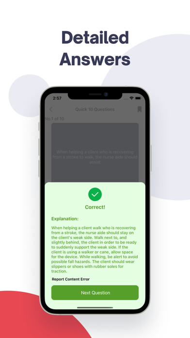 CNA Exam Prep 2026: PrepLab iPhone screenshot