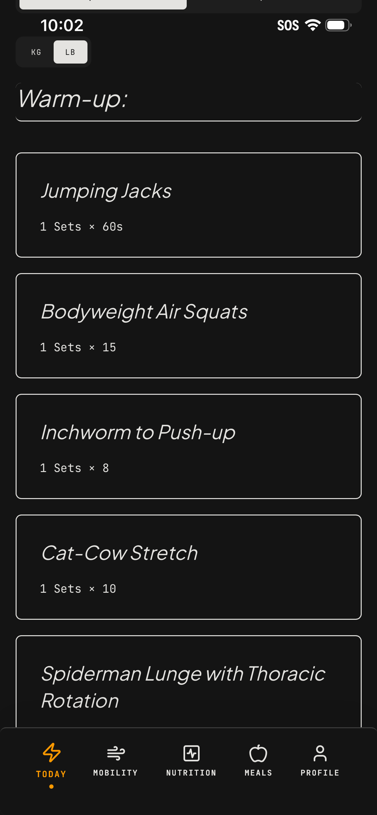Mola: AI Fitness Coach & Plan screenshot 4