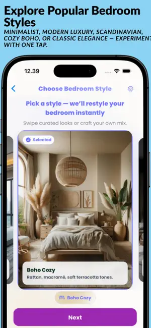 AI Bedroom - Design Landscape screenshot 3
