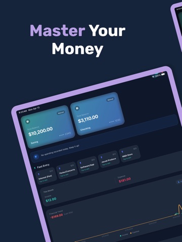 WalletIN: Budget & Expense AI iPad screenshot