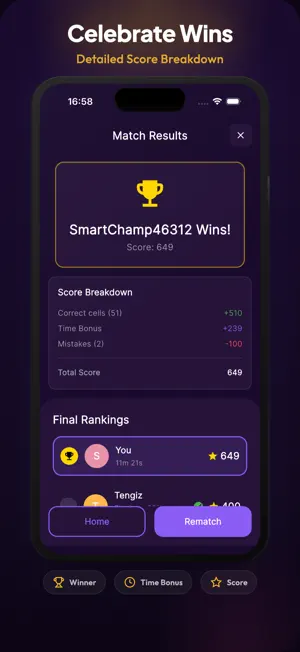 Speedoku: Multiplayer Sudoku screenshot 4