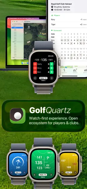 Golf Quartz › Golf Watch/GPS screenshot 1