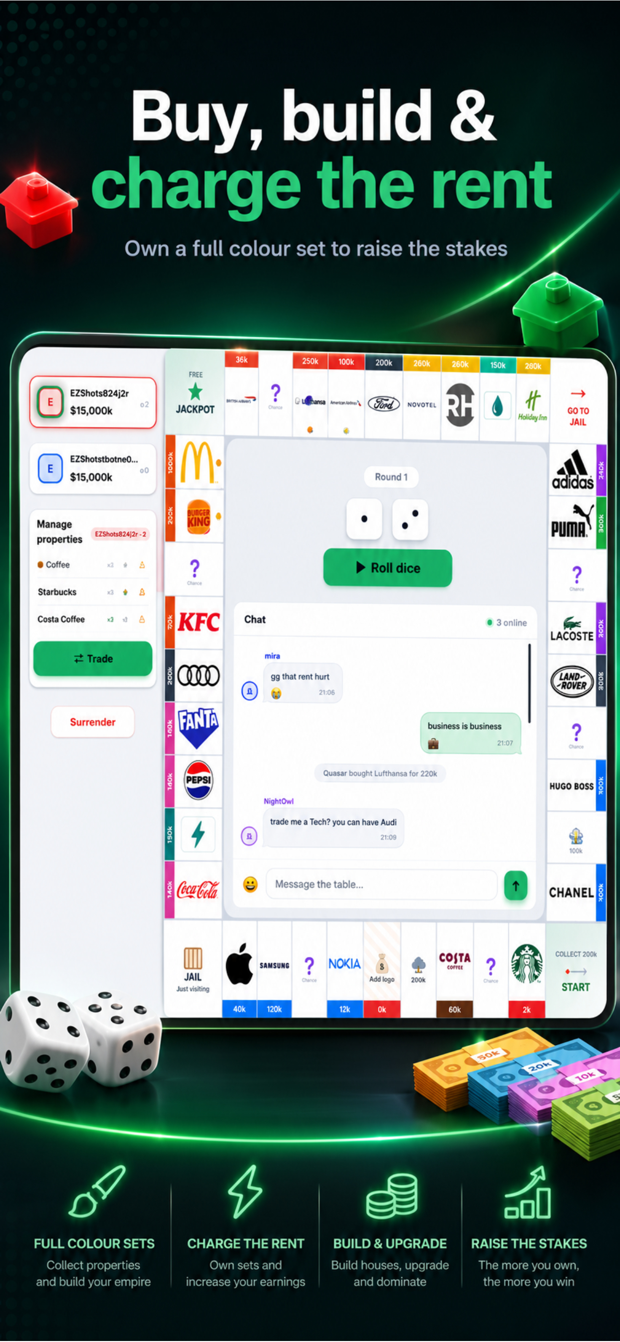 Opolyx: Online Board Game screenshot 4