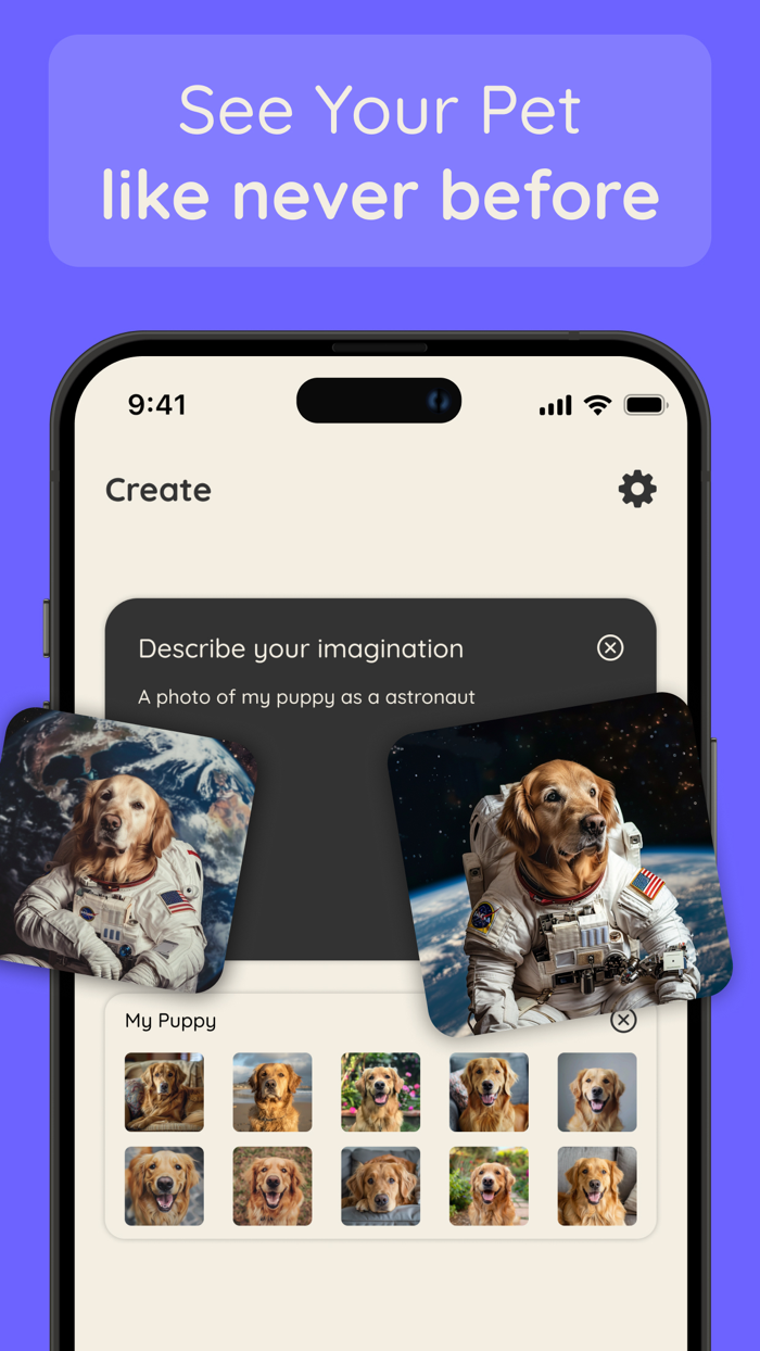 AI Pet Avatar Imagine Your Dog