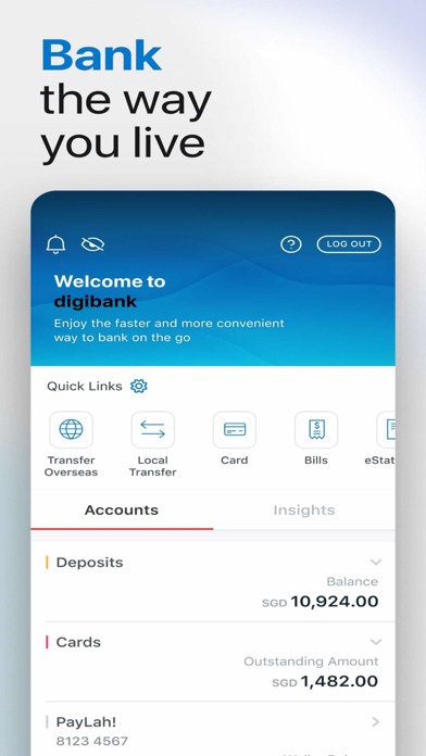 Screenshot #1 pour POSB digibank