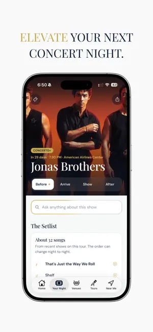 Concerto: Concerts & Venues screenshot 2