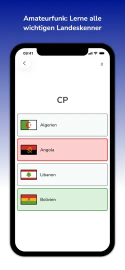 Screenshot von FunkTraining2Go auf dem iPhone 6
