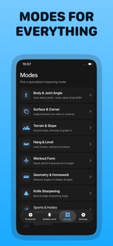 Protractor Angle Measure Tool iPhone screenshot