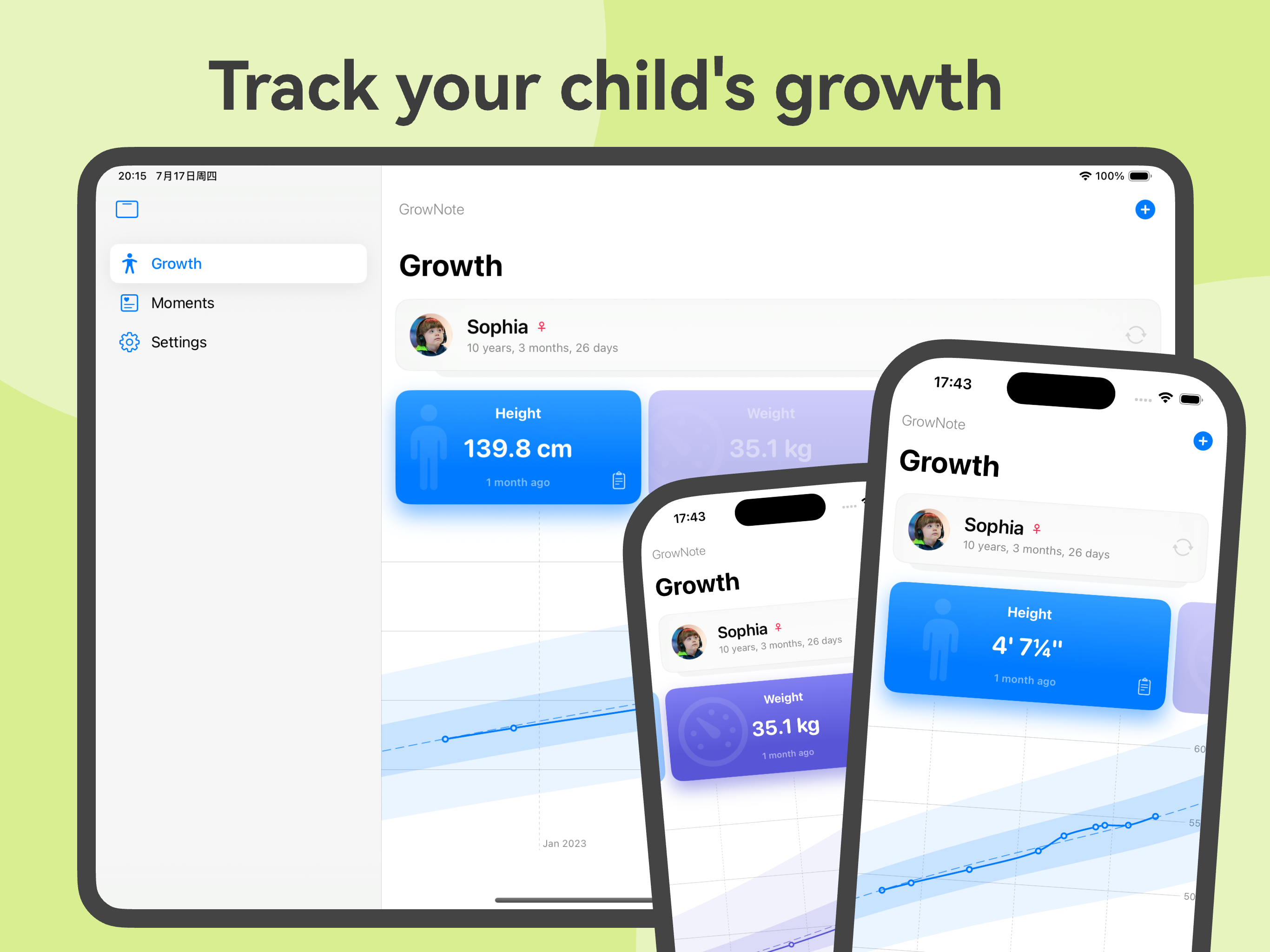 GrowNote - Baby Growth Tracker screenshot 8