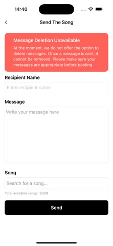 SendTheSong Screenshot 3 of 5