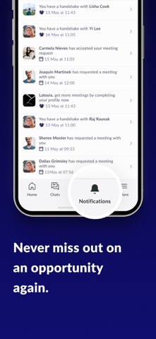 FHI Events screenshot