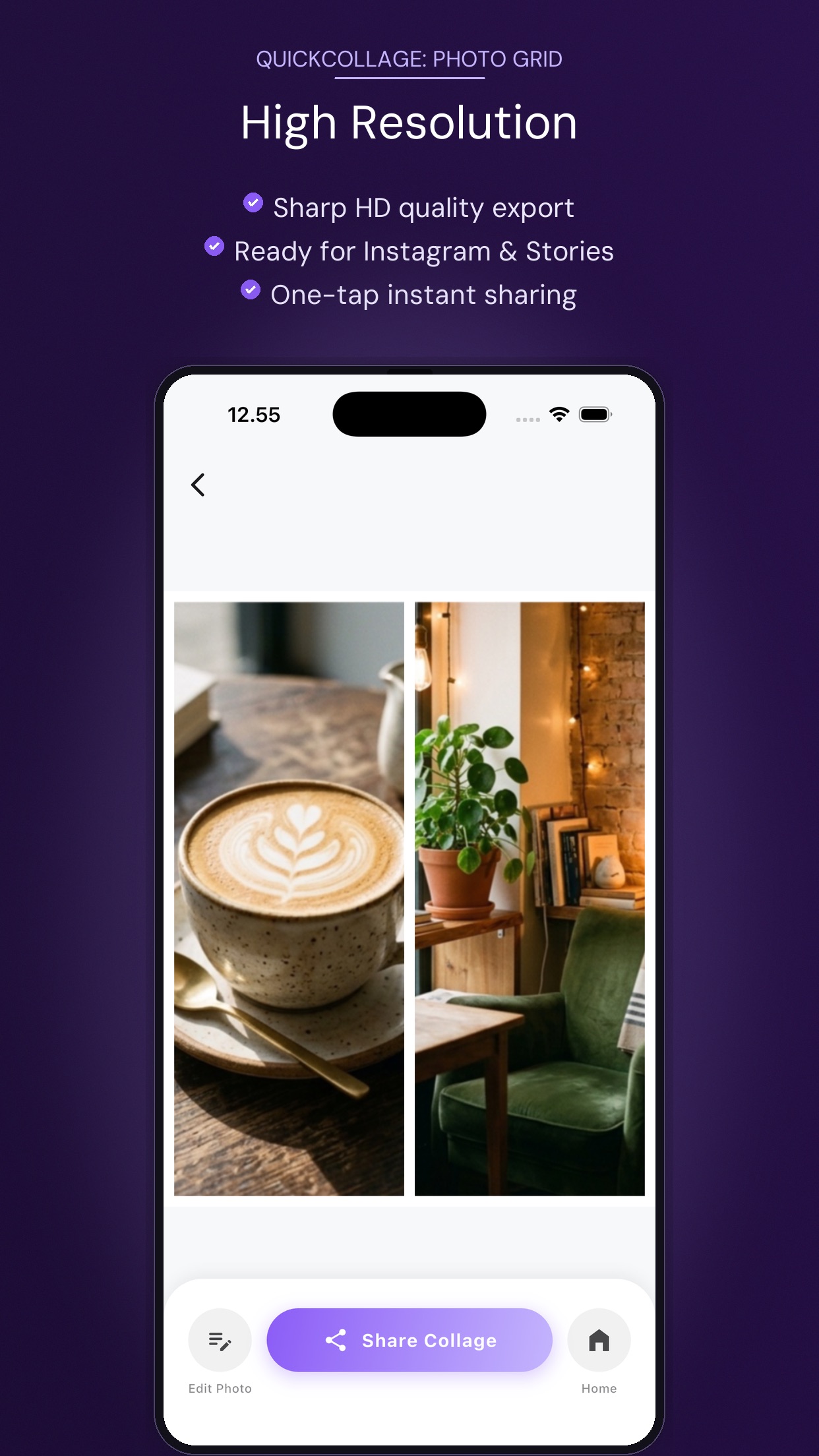 Screenshot 6 of QuickCollage: Photo Grid