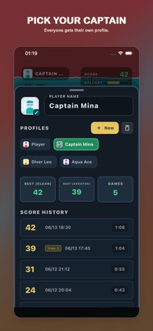 Dippy Sub iPhone screenshot