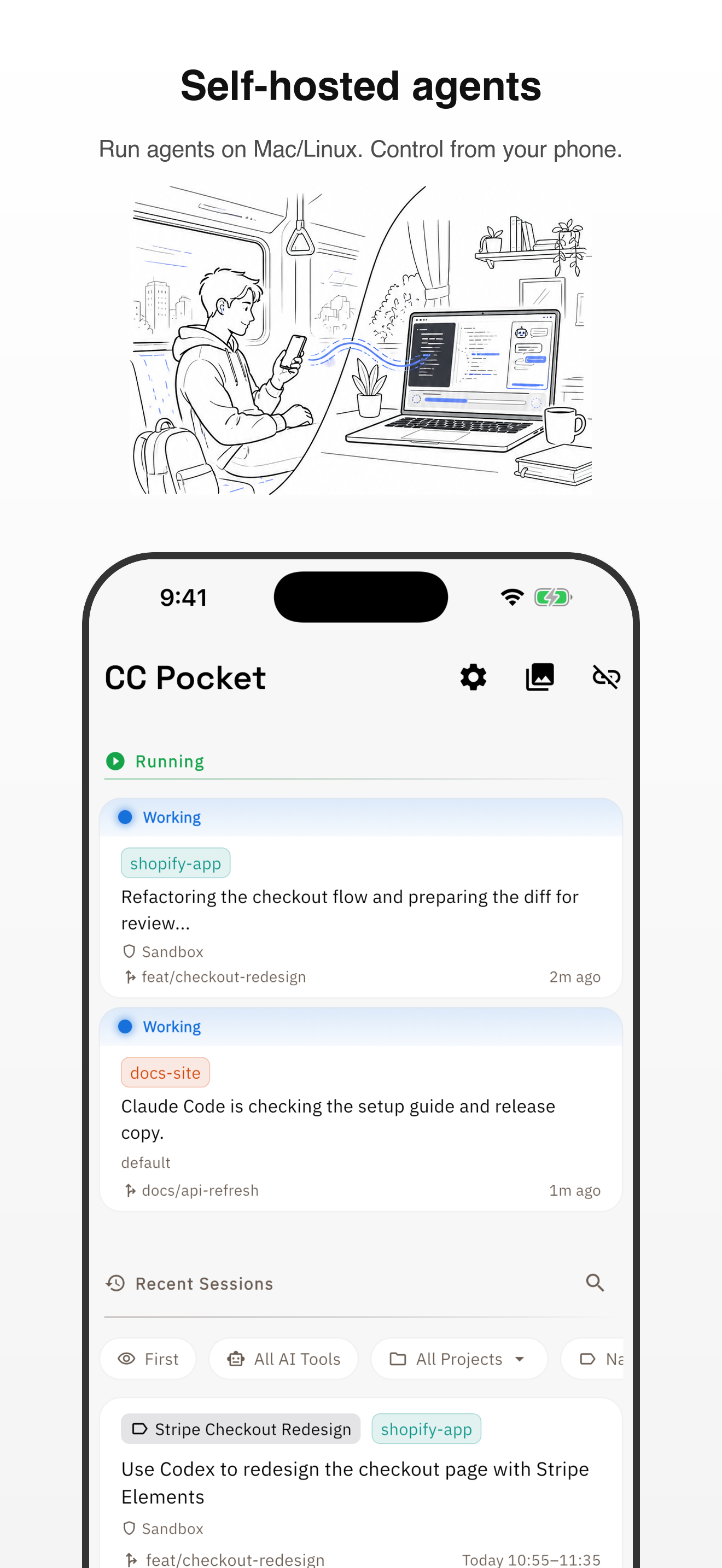CC Pocket: Code Anywhere