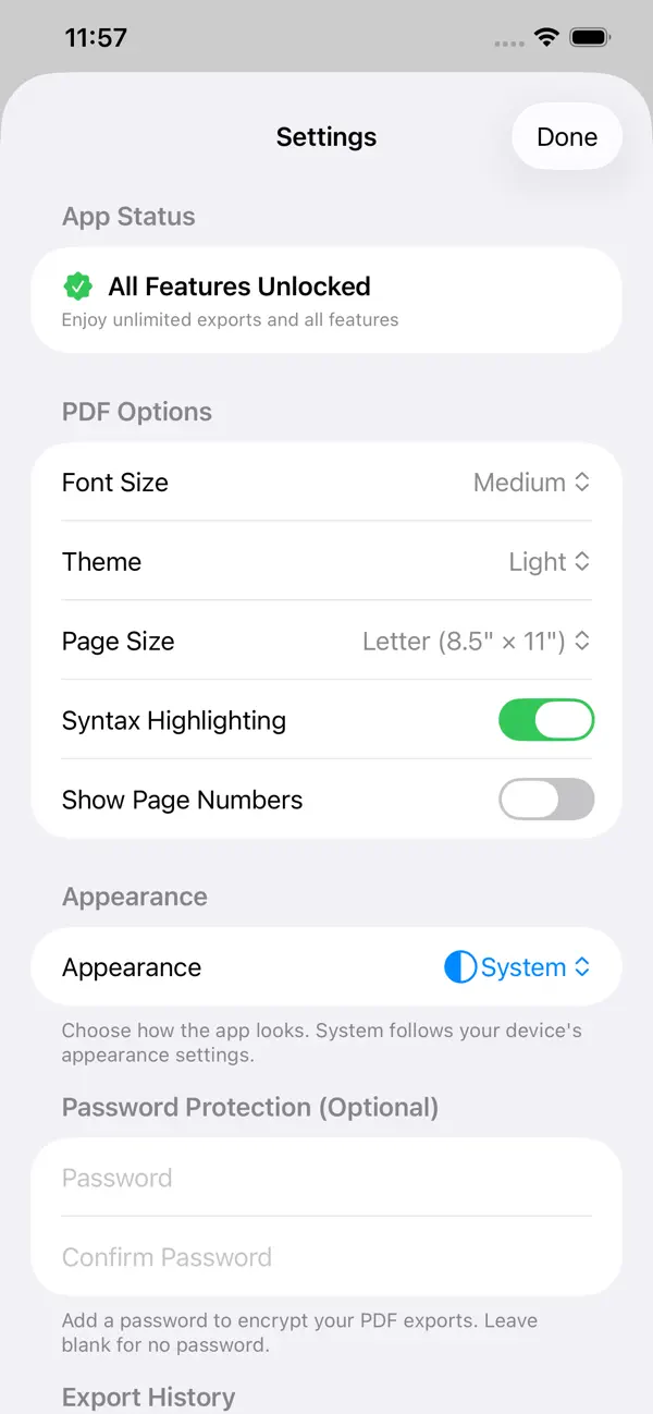#1. Quick Export (iOS) Ved: JOHN DEAN MARTIN