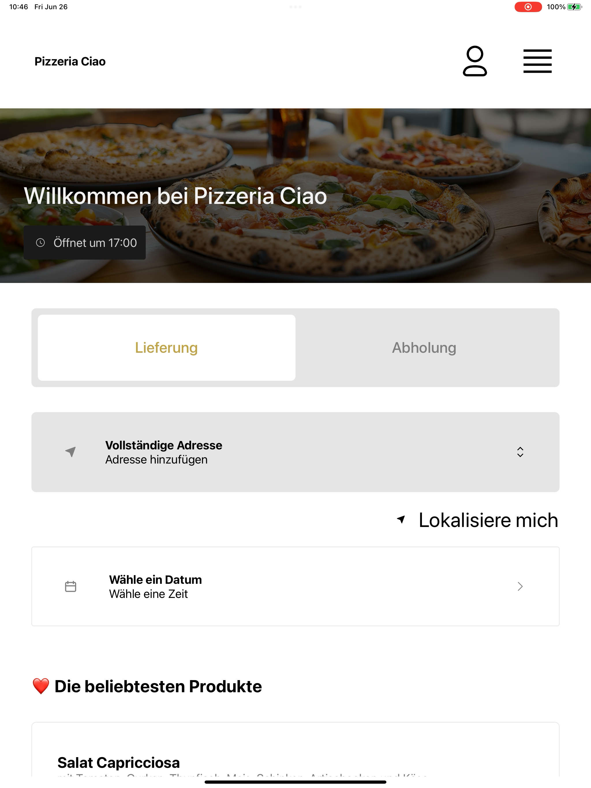 Pizzeria Ciao Erkelenz screenshot 7