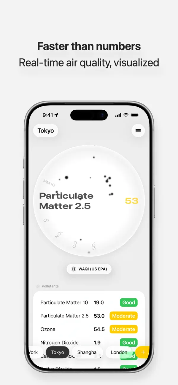 Dusty - Air Quality Visuals Screenshot 3