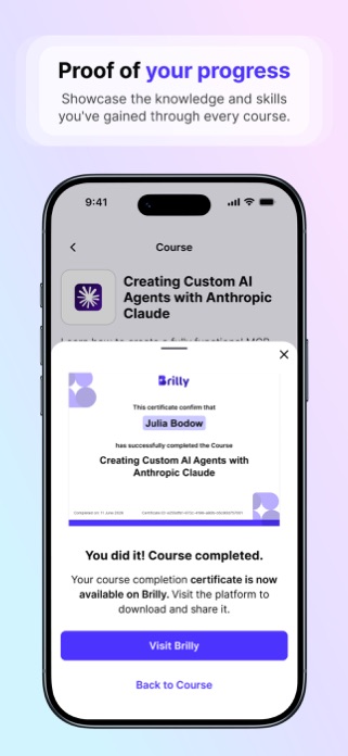 Brilly: AI Tools Mastery Screenshot 6 of 7