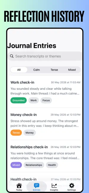 Daily Voice Journal screenshot 3