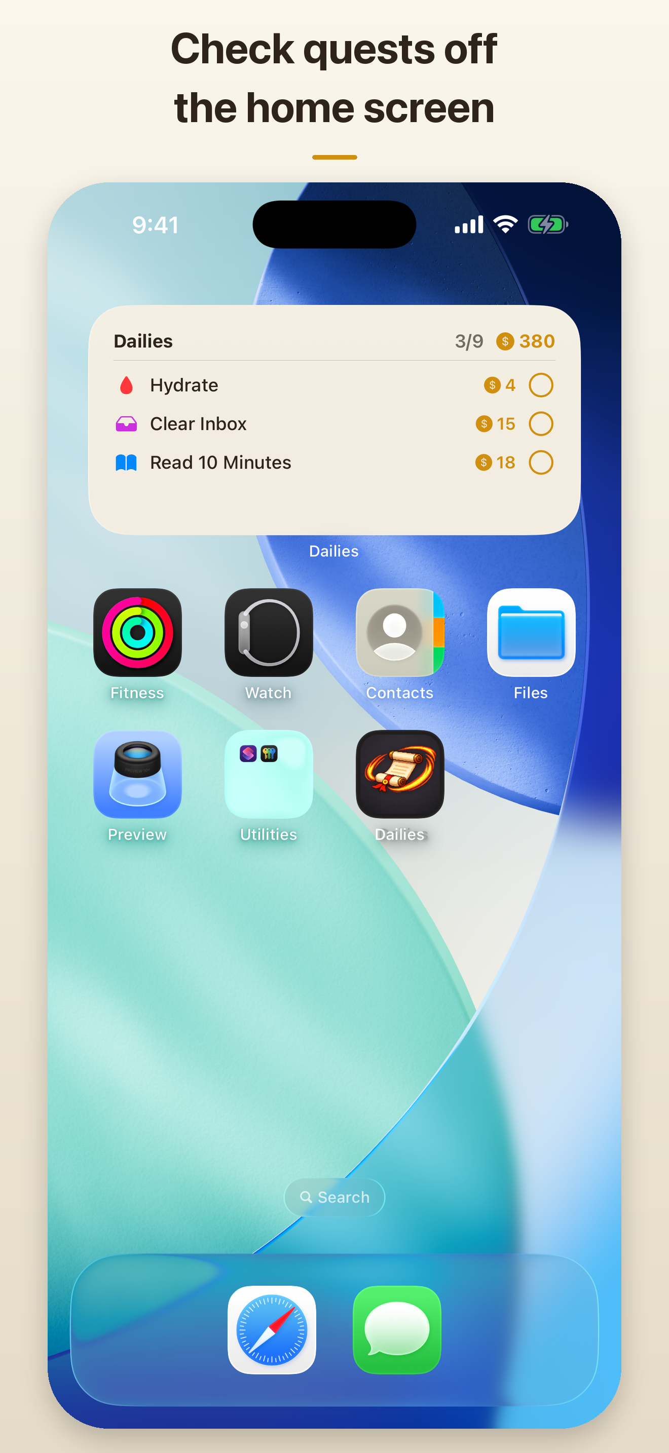 Dailies: Daily Todo Tracker screenshot 5