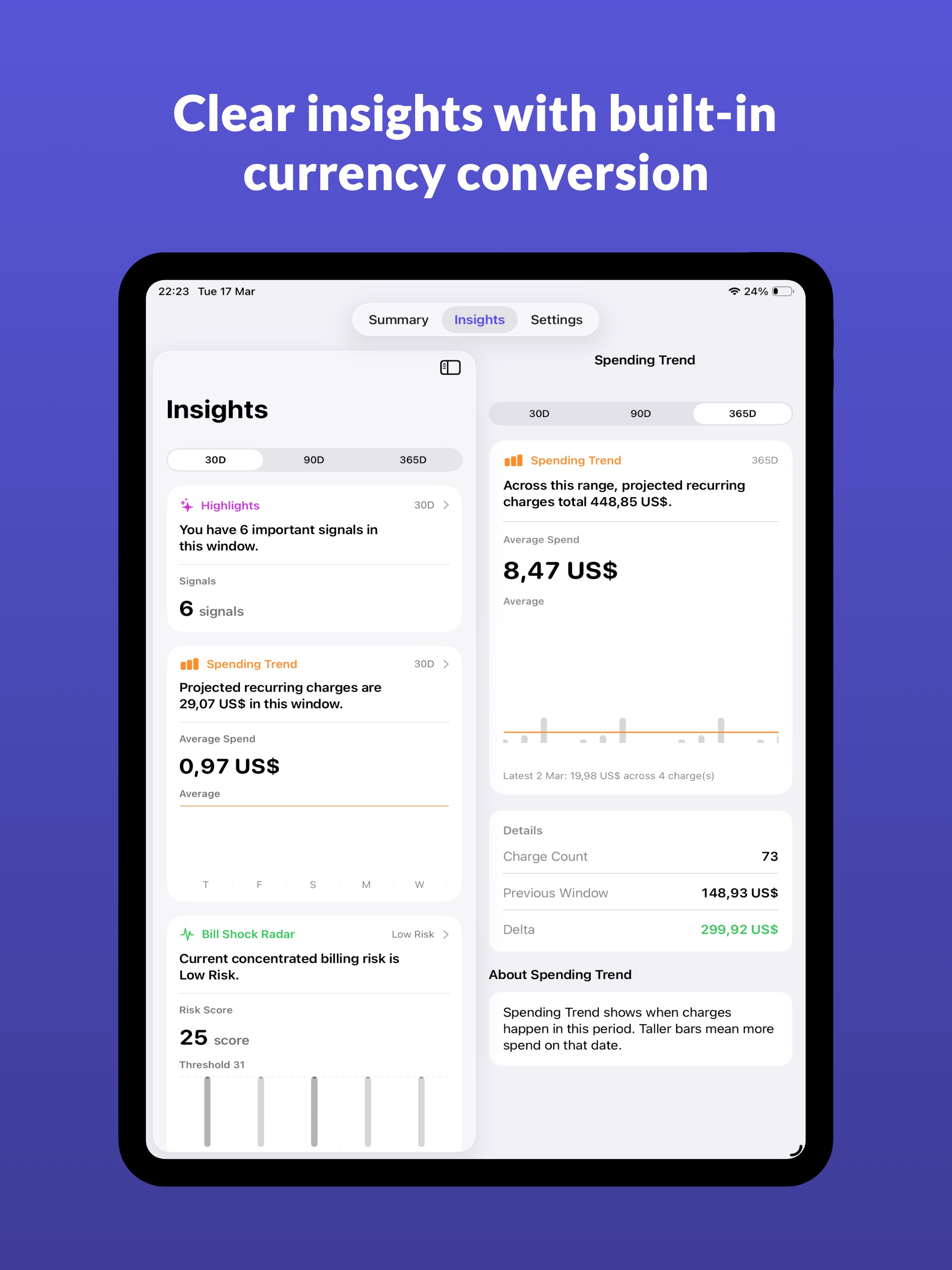 Subdue: Subscription Tracker