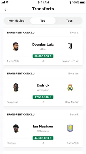 Capture d'écran de OneFootball - Actu Du Football sur iPhone 5