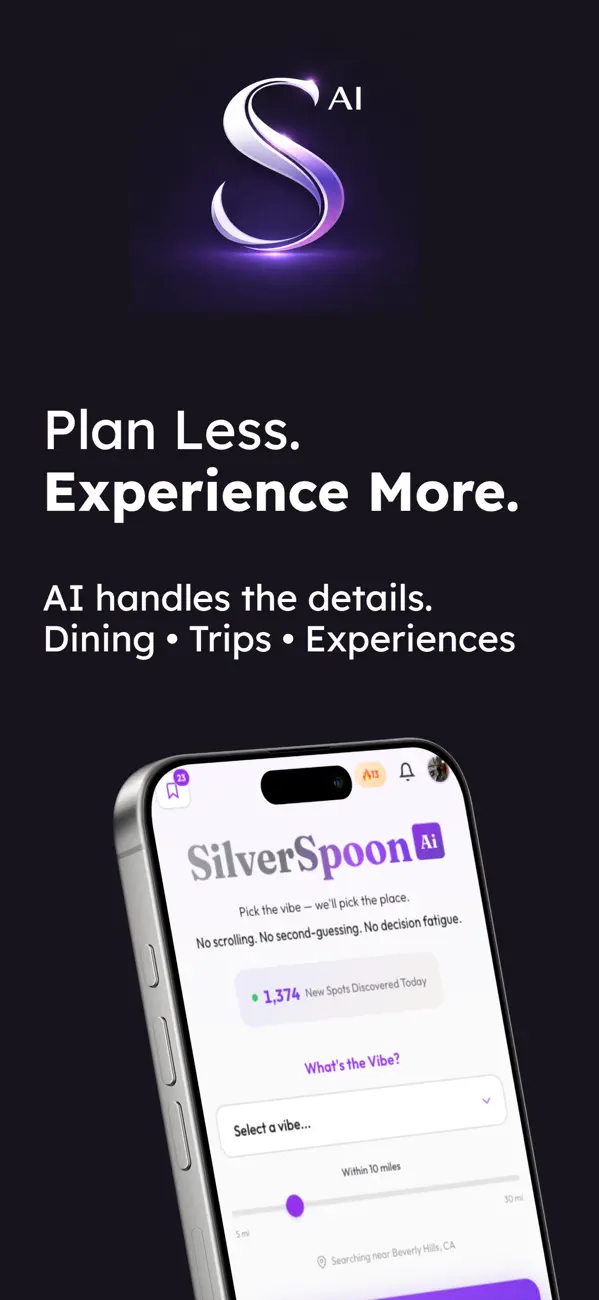 Screenshot #1 pour SilverSpoon AI