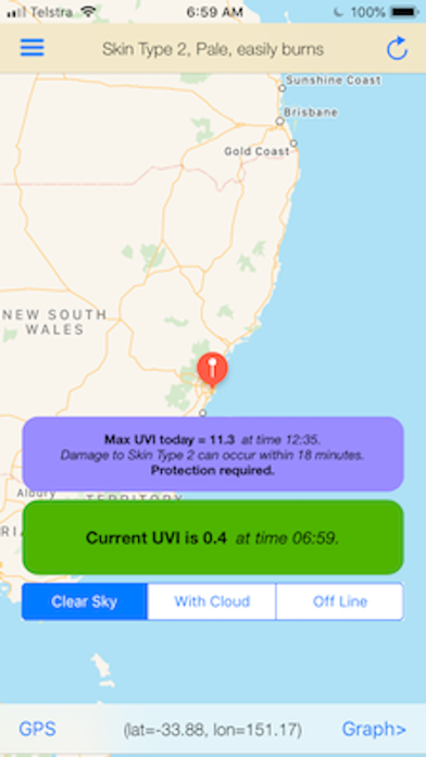GlobalUV iPhone screenshot 1 - Education app
