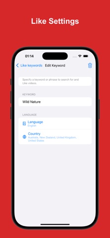 TubeLang: Language Preferences screenshot