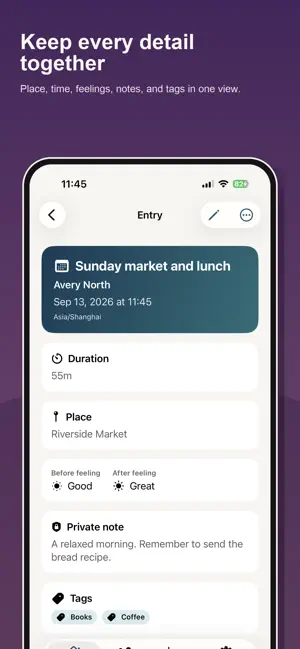 Threadline: Dating Journal screenshot 4