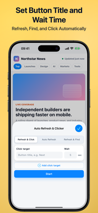 Auto Refresh & Clicker Screenshot 2 of 4