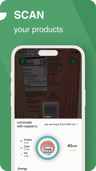 OneLabel: Product Scanner Screenshot