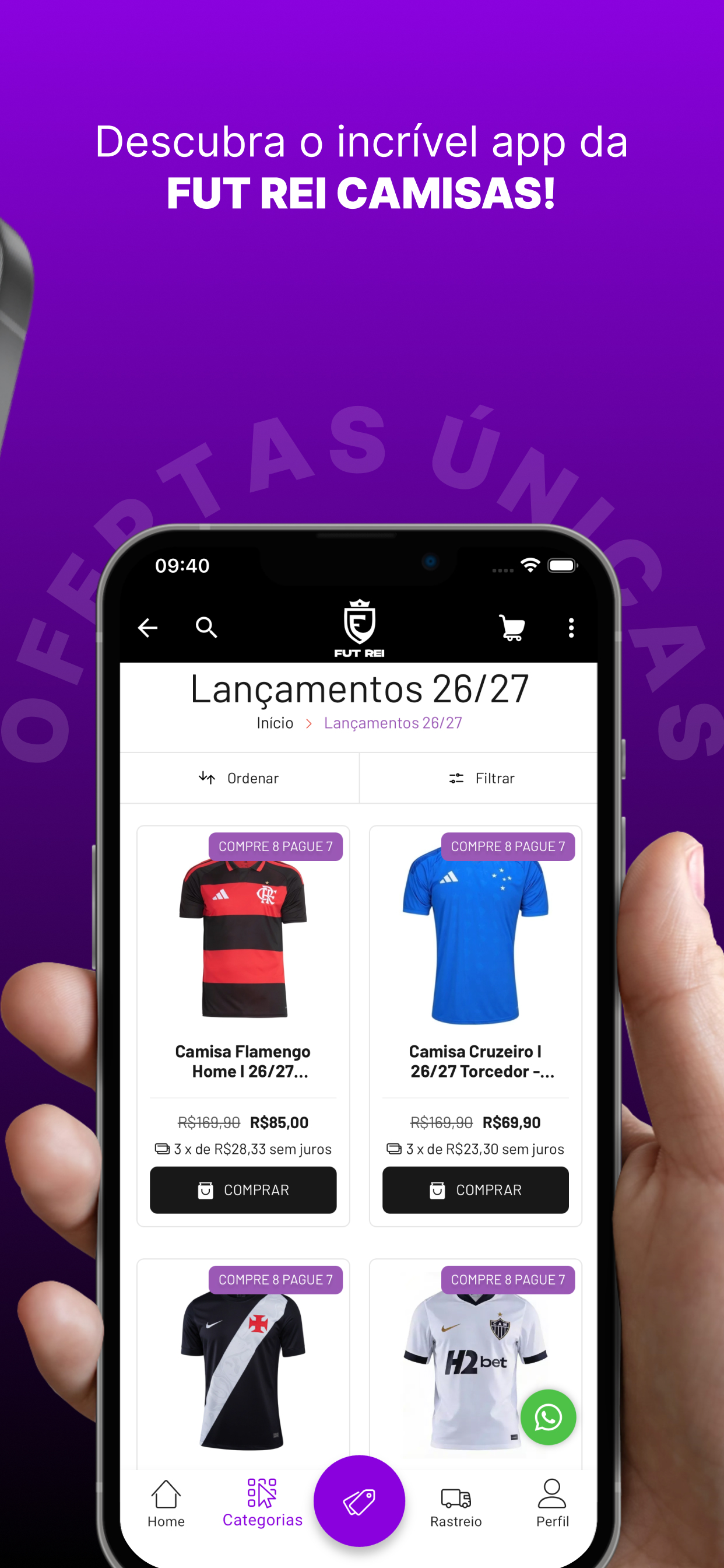 FUT REI CAMISAS screenshot 3