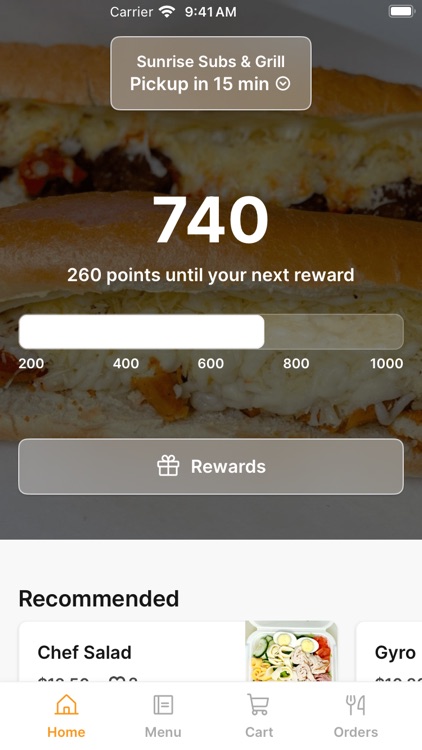 Sunrise Subs & Grill To Go