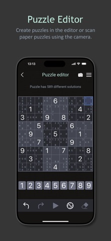 Dark Sudoku - Classic Puzzle iPhone screenshot