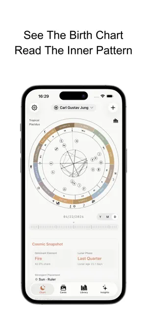 Knowe Astro：Birth Chart screenshot 1