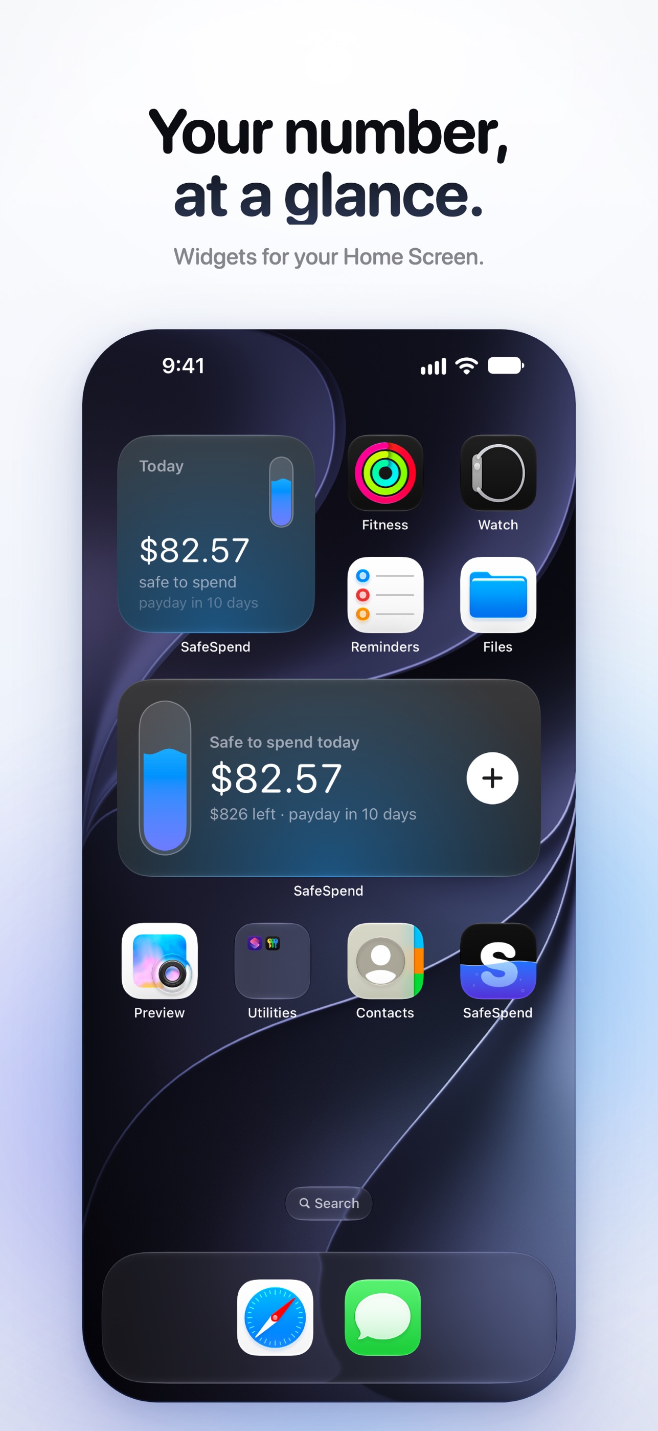Screenshot 4 of SafeSpend Daily Budget Tracker