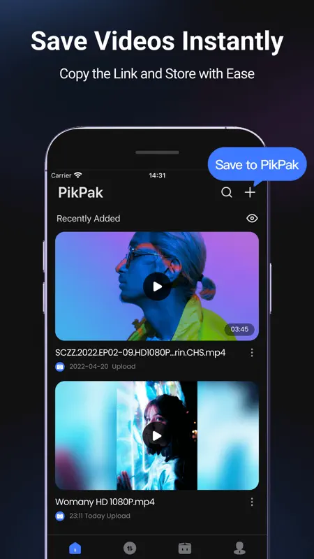 PikPak - ドライブ  -  ファイルストレージ screenshot 1 of 5