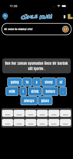 İngilizce Cümle Kur screenshot 4