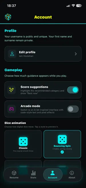 Yahtzee Hub! screenshot 4