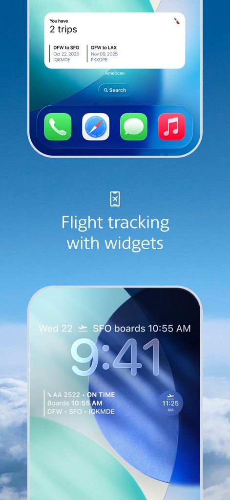 American Airlines - Widget Tracking