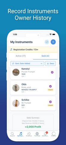 ToneRegistry screenshot