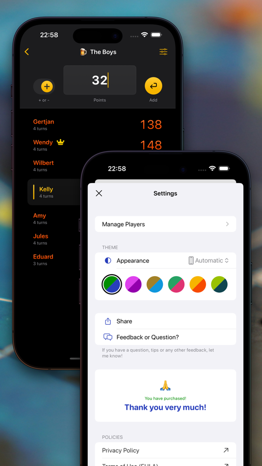 #2. Game Score Tracker & Counter (iOS) By: Gertjan.com