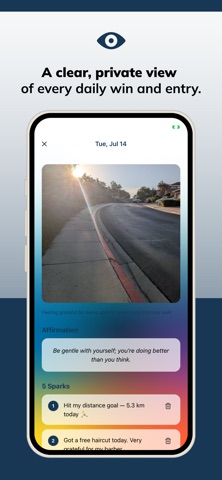 NovaUp: Gratitude Journal iPhone screenshot