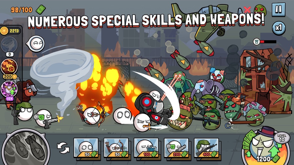 #5. Balls vs Zombies: No Escape (iOS) 由: PHOENIX GLOBAL