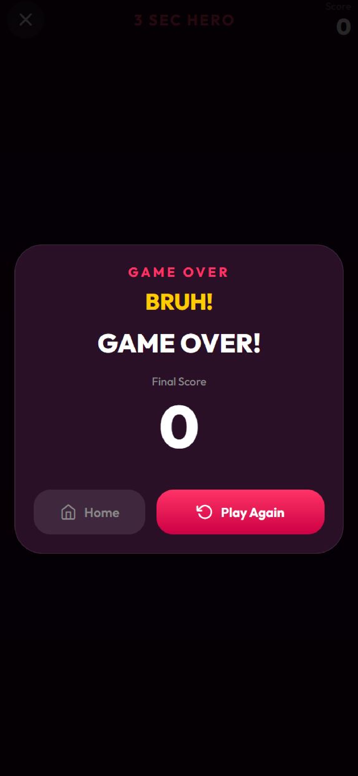 3 Seconds Hero screenshot 2